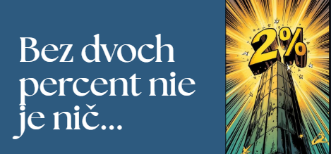 Venujte nám 2% z dane